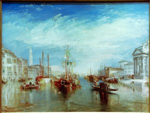 Venetië, vanaf de veranda van Madonna della Salute door Joseph Mallord William Turner